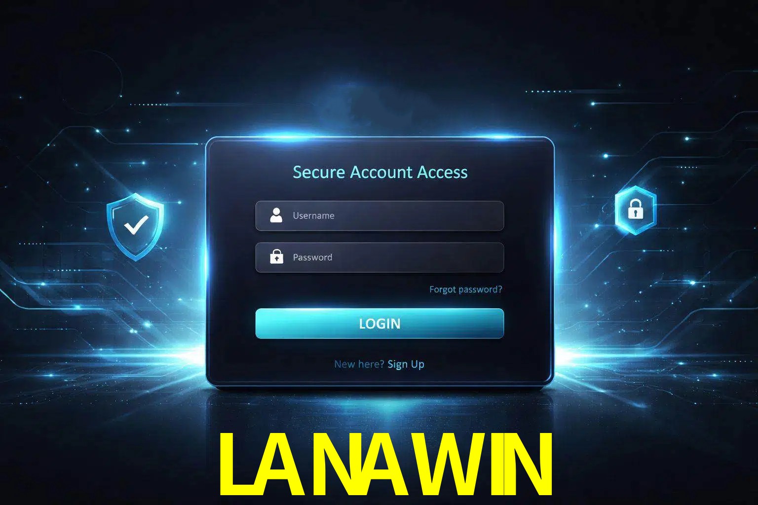 Pantalla de inicio de sesión de cuenta LANAWIN para usuarios en México