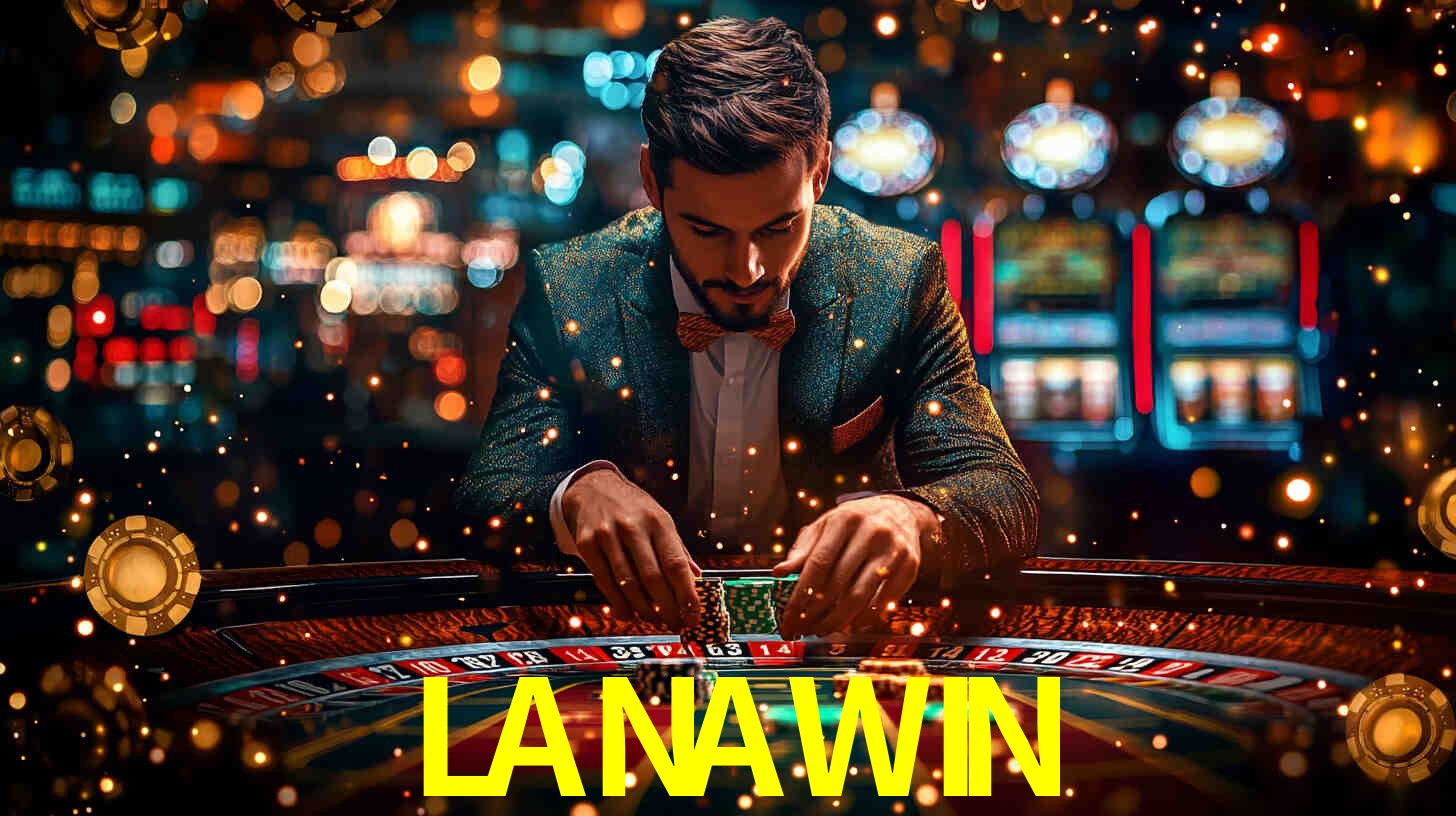 Interfaz de la app móvil LANAWIN en un smartphone moderno